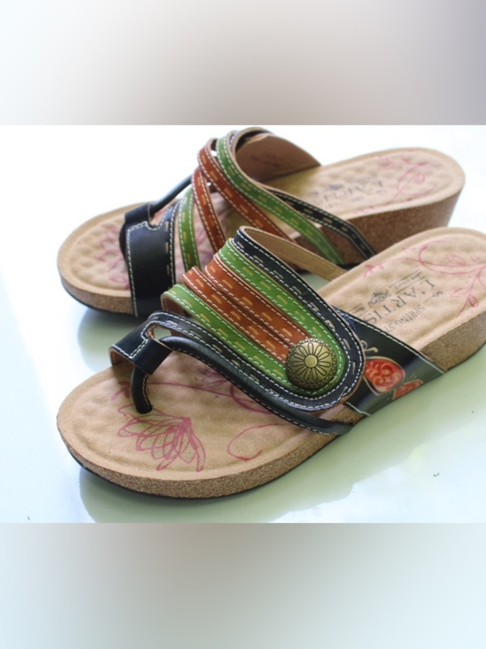 L’artiste Spring step Claudia Sandals